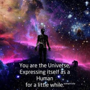 you are the universe expressing itself